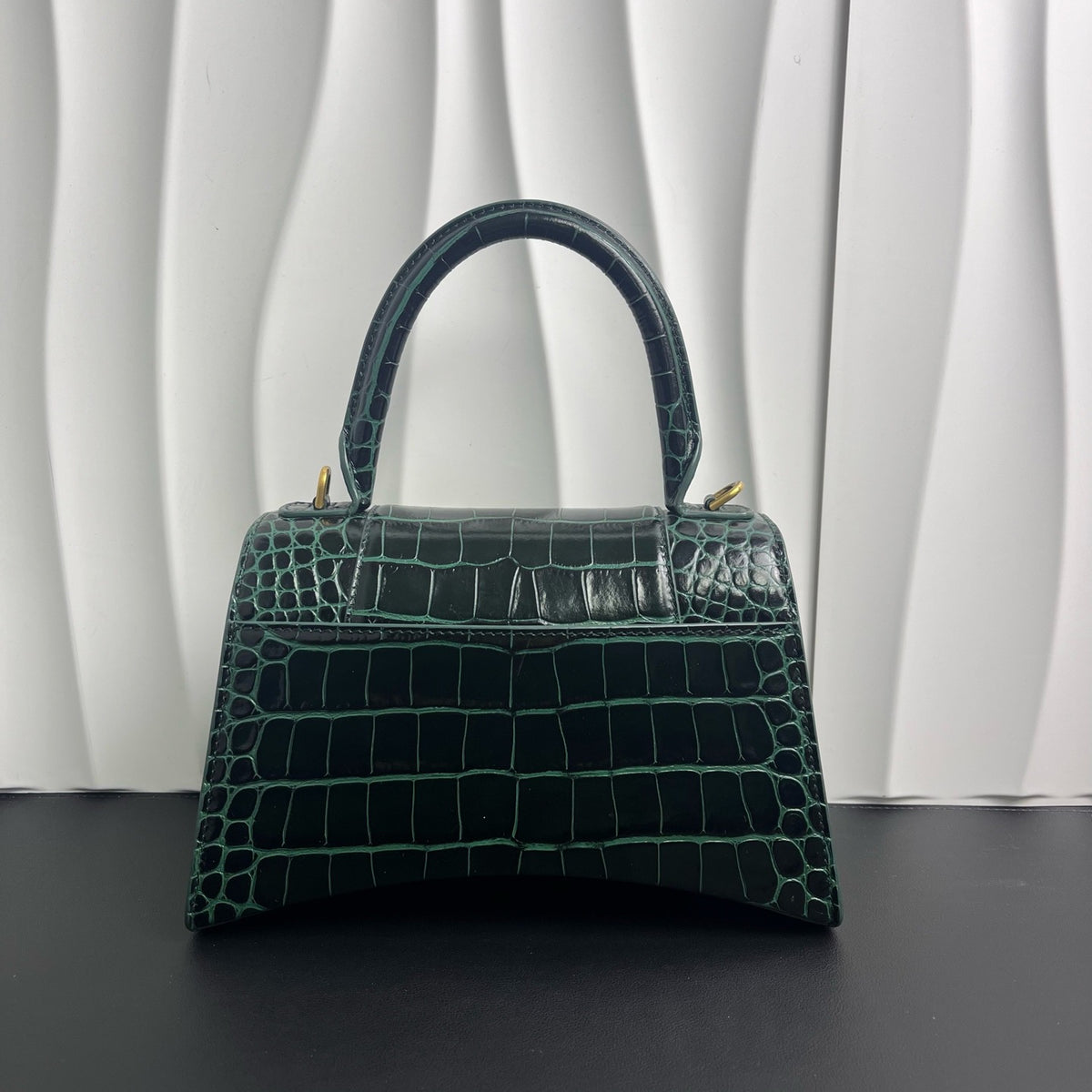Balenciaga - Hourglass S - Leather - Green - (small)