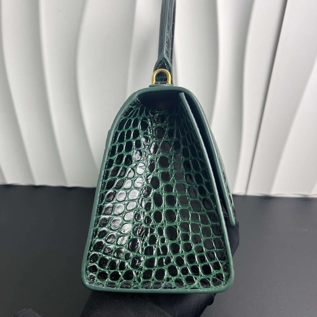 Balenciaga - Hourglass S - Leather - Green - (small)
