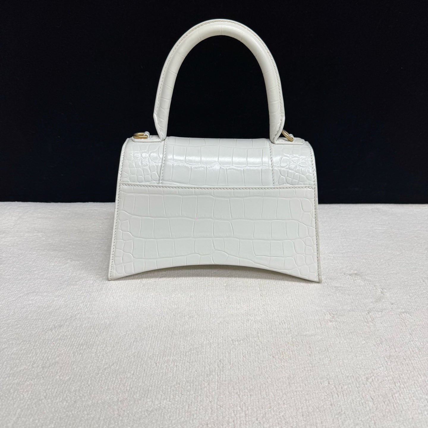 Balenciaga - HOURGLASS S - Leather - White - (small)