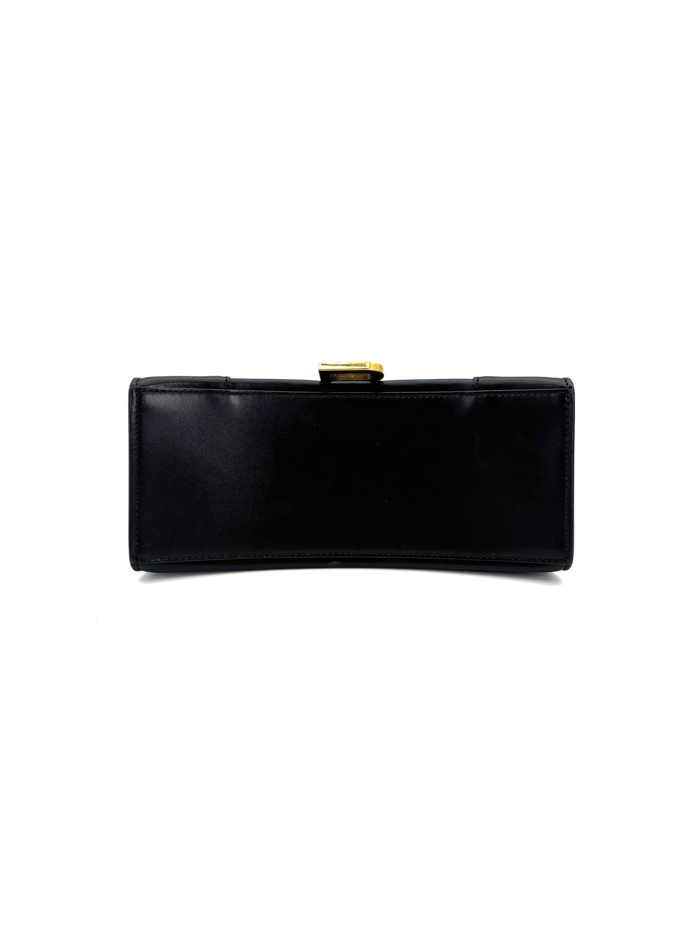 Balenciaga - Hourglass Small Top Handle Bag - Leather - Black - (Small)