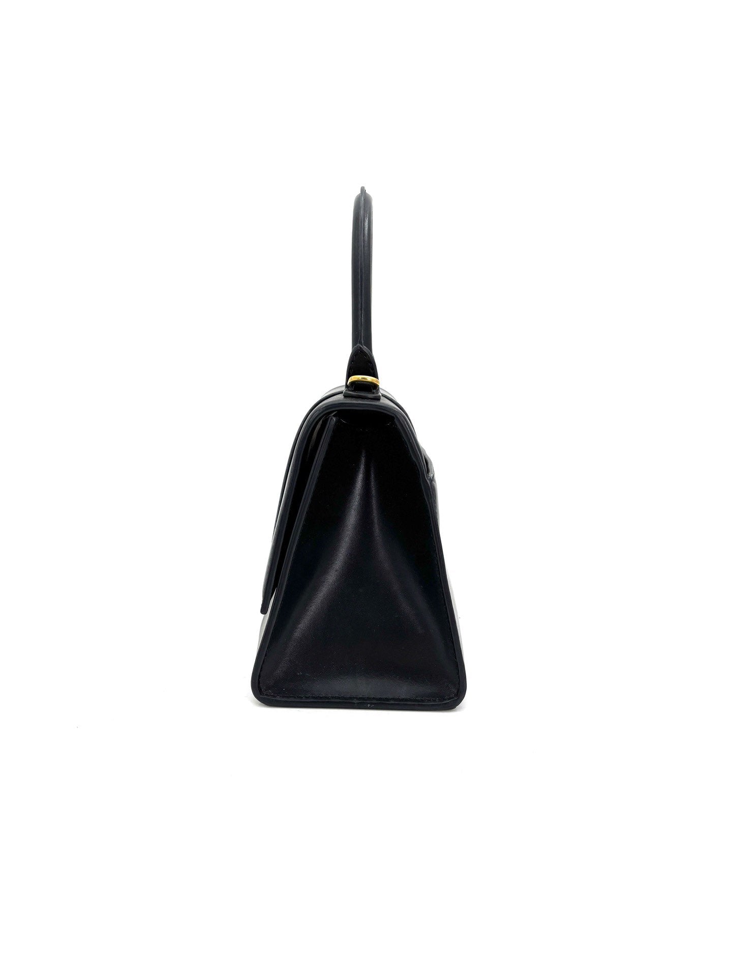 Balenciaga - Hourglass - Smooth cowhide leather - Black - (Small)