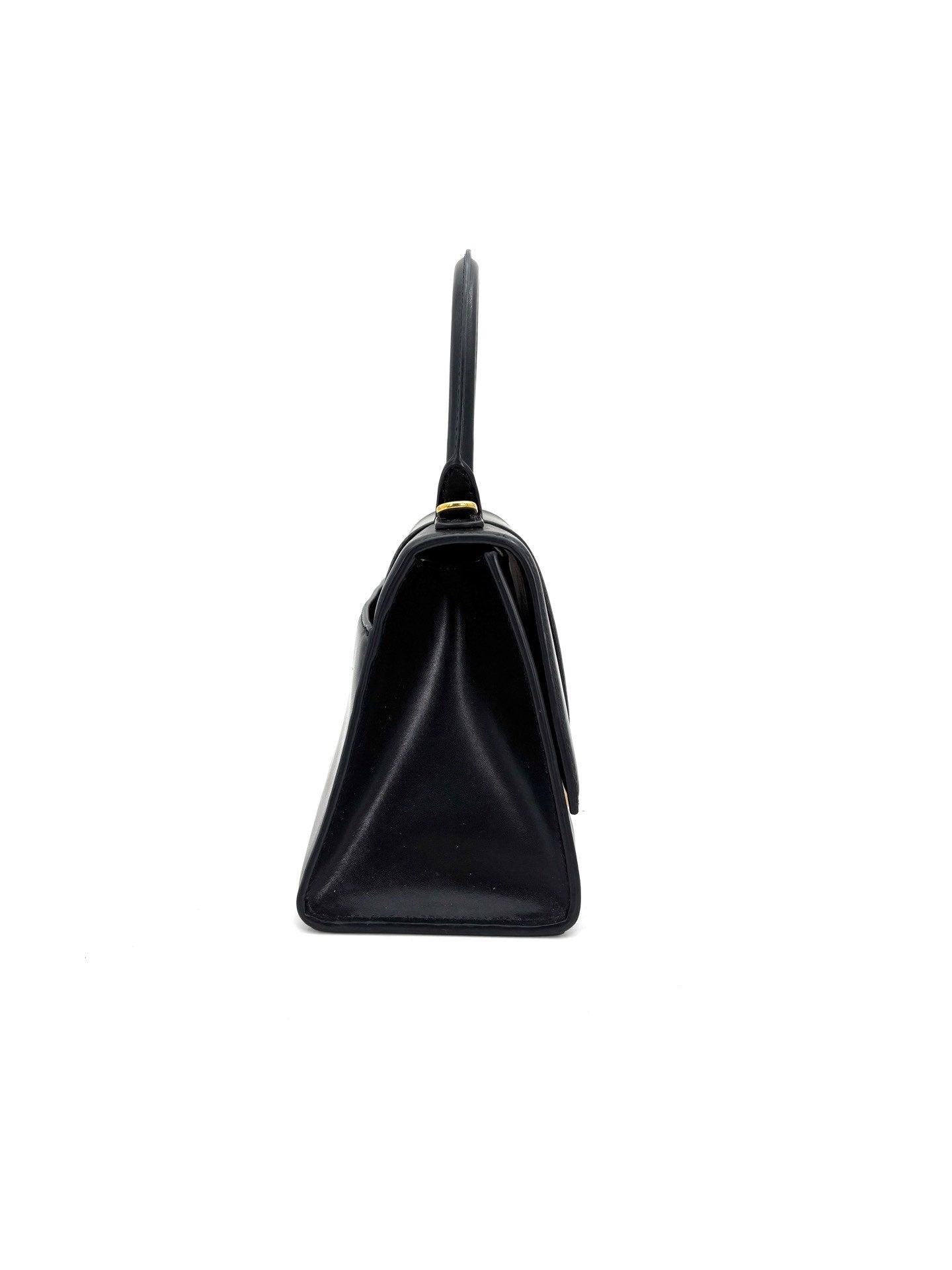Balenciaga - Hourglass - Smooth cowhide leather - Black - (Small)