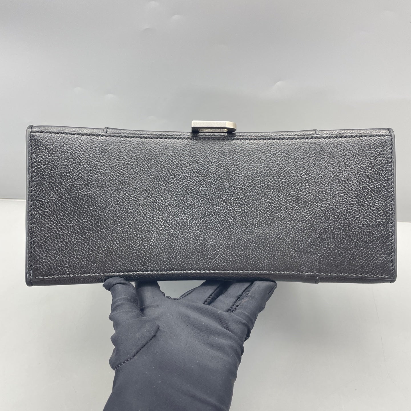 Balenciaga - Hourglass Top Handle Bag - Leather - Black - (small)