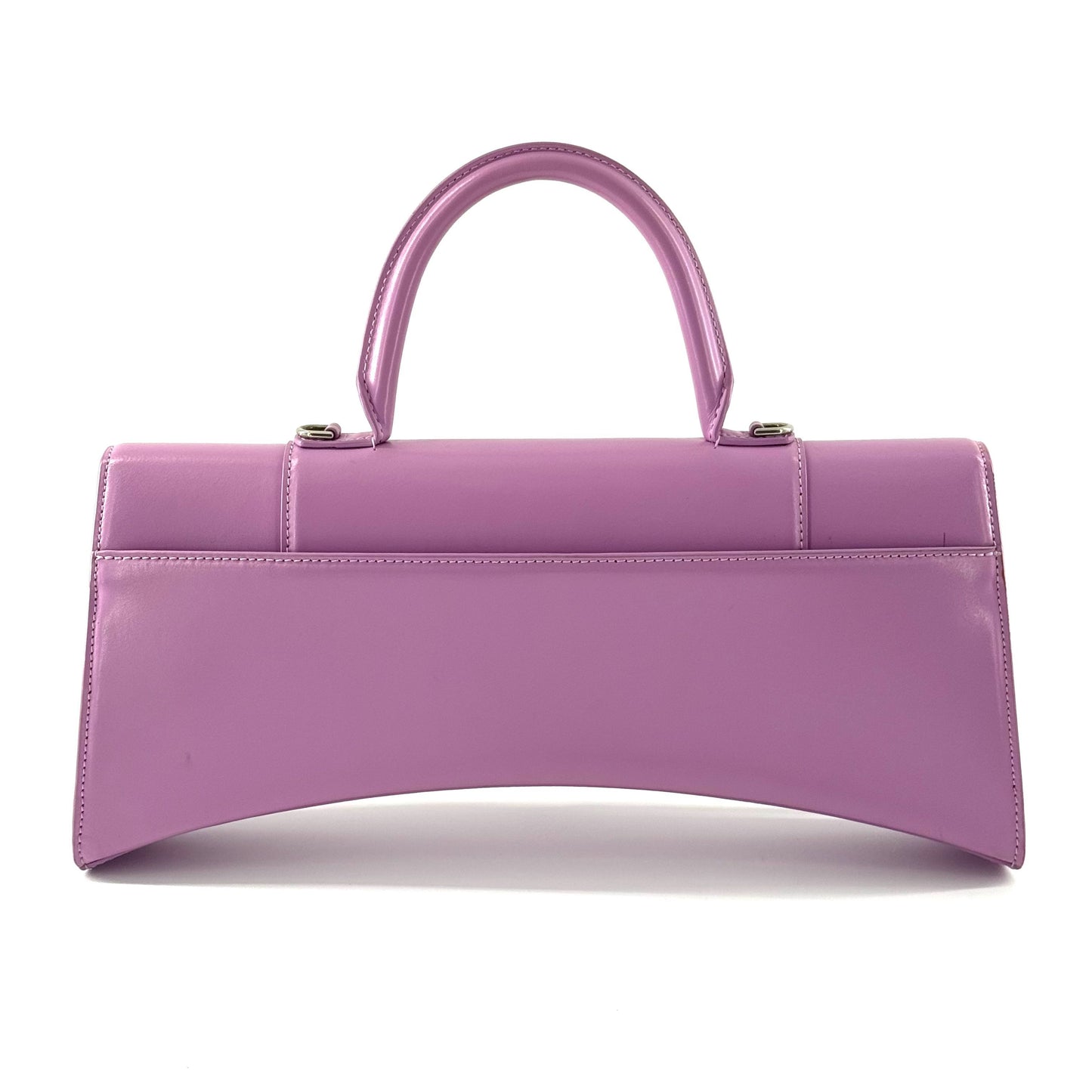 Balenciaga - Hourglass Top Handle Bag - Leather - Purple - (medium)