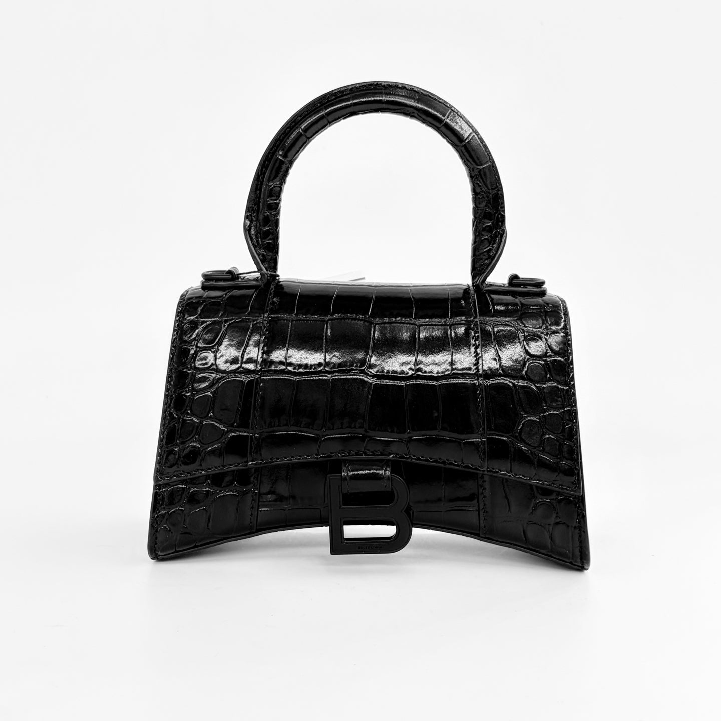 Balenciaga - Hourglass XS - Leather - Black - (XS)