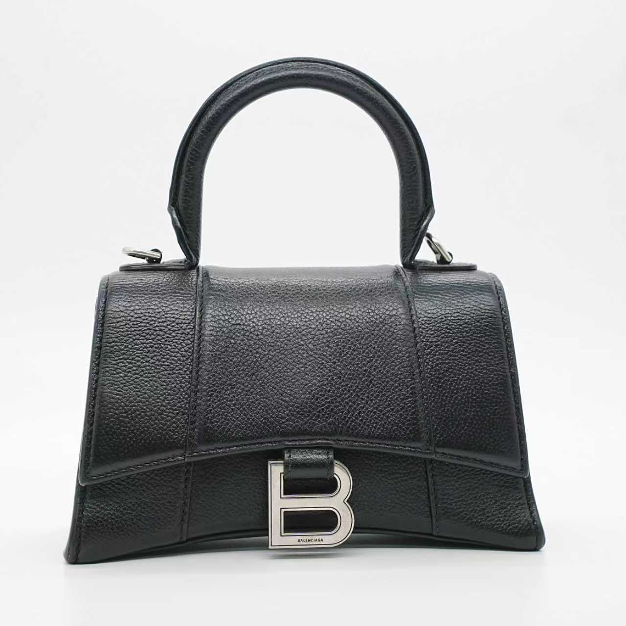 Balenciaga - Hourglass XS - Leather - Black - (XS)