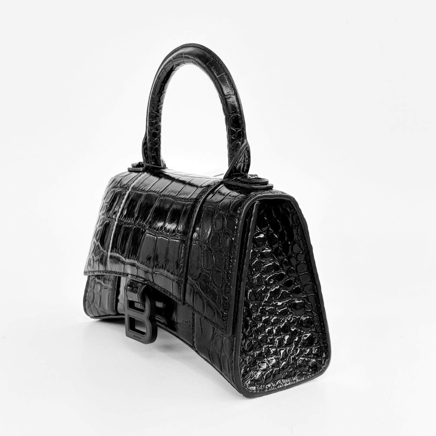 Balenciaga - Hourglass XS - Leather - Black - (XS)
