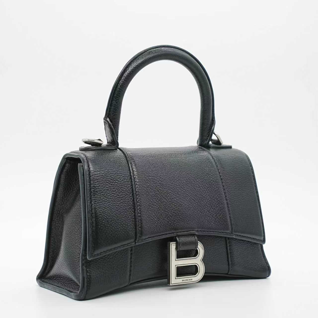 Balenciaga - Hourglass XS - Leather - Black - (XS)