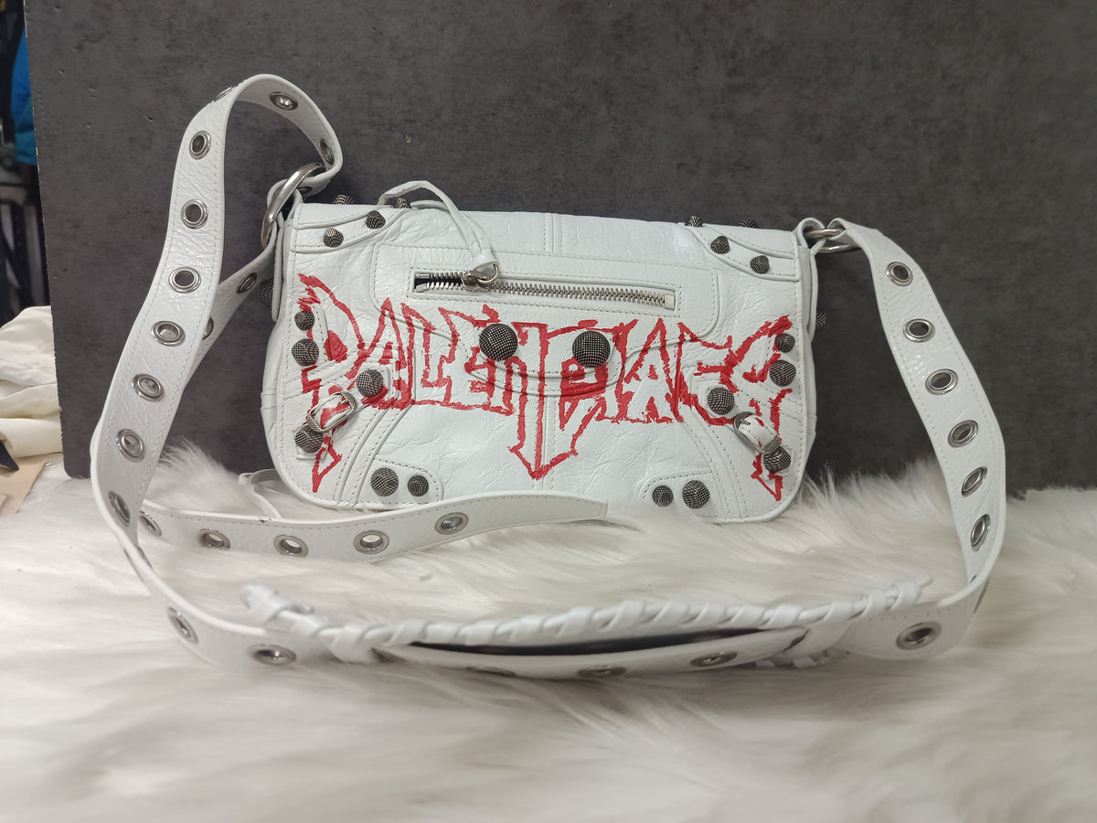Balenciaga - Le Cagole 23 - Leather - White