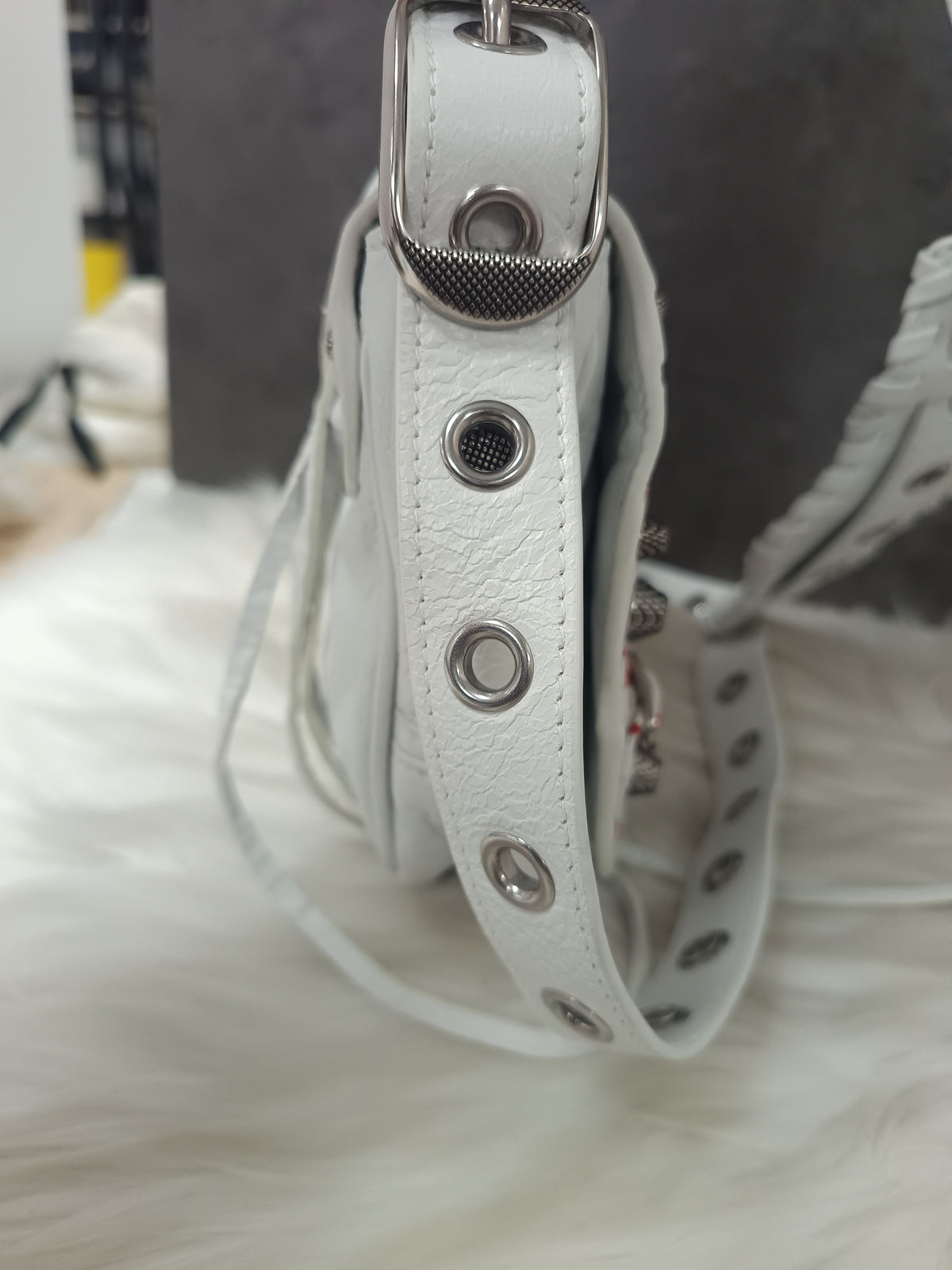 Balenciaga - Le Cagole 23 - Leather - White