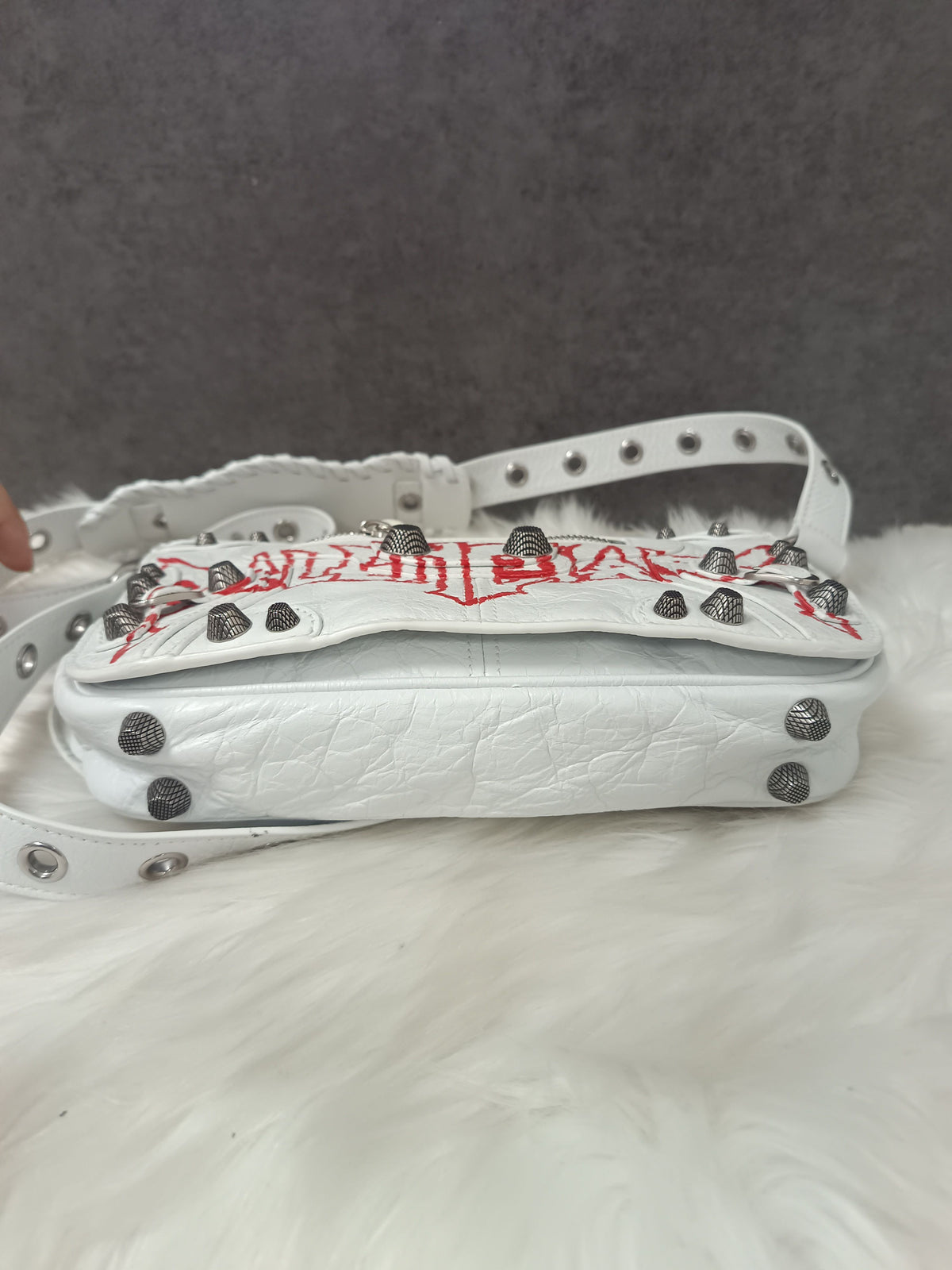 Balenciaga - Le Cagole 23 - Leather - White
