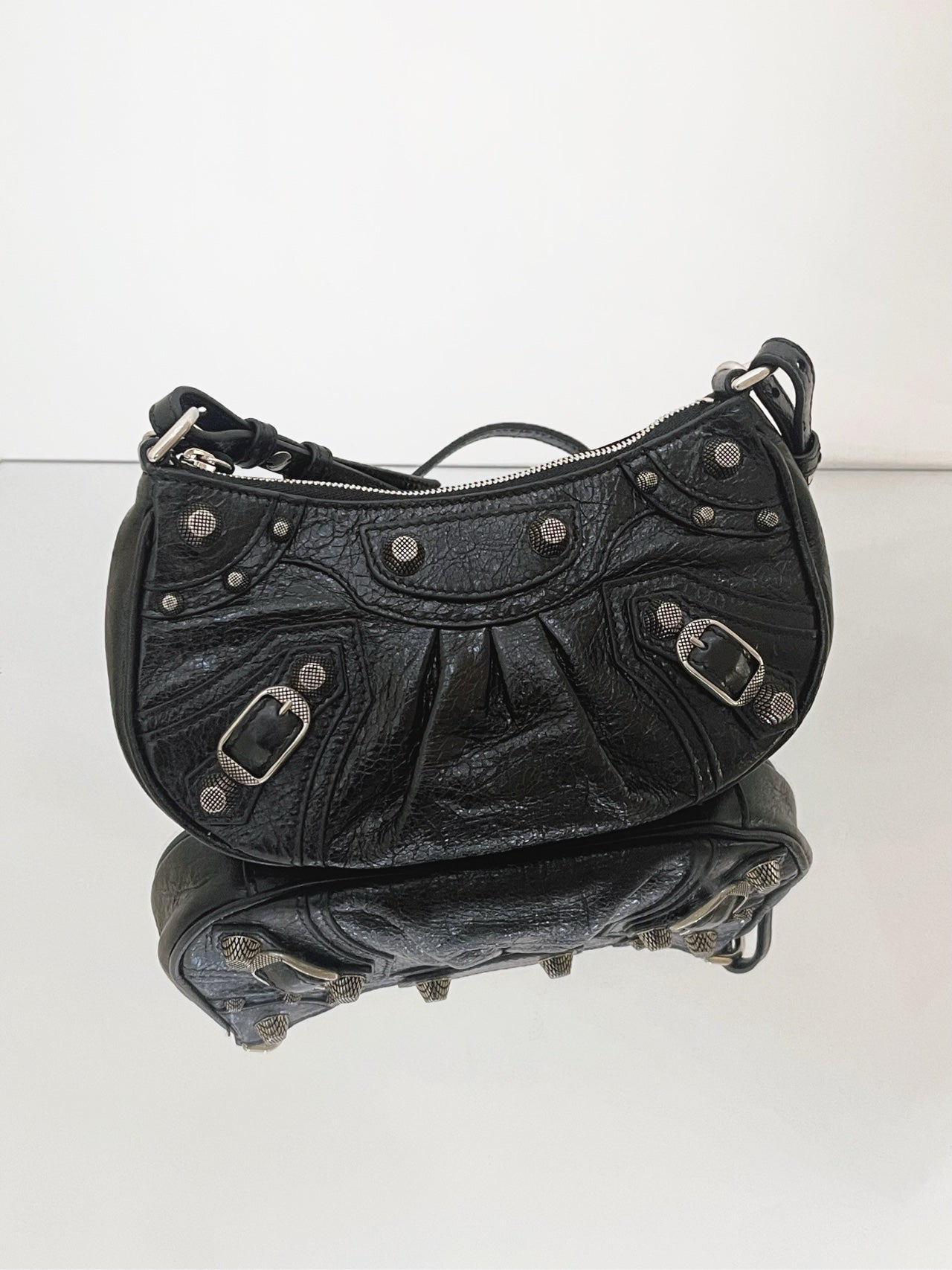 Balenciaga - Le Cagole - Calfskin leather - Black - (mini)