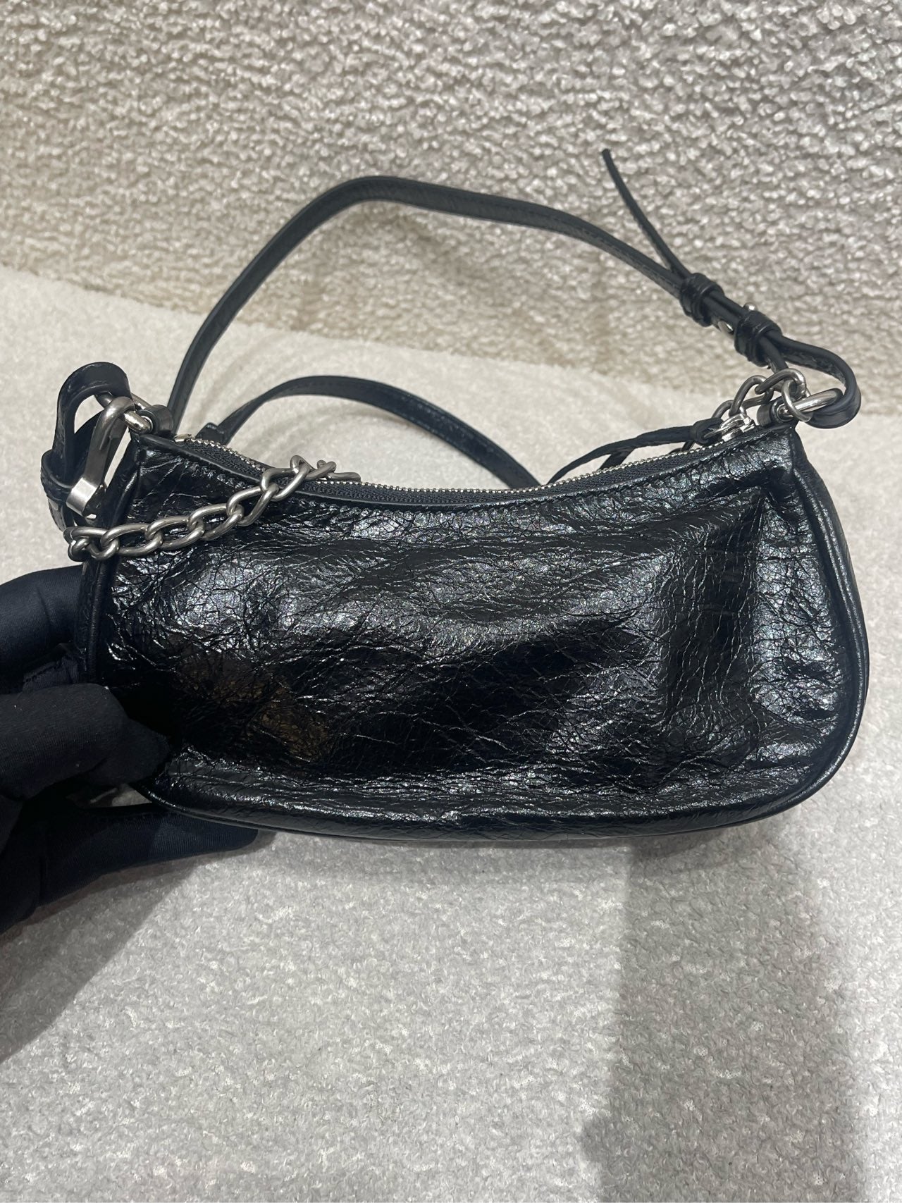 Balenciaga - Le Cagole - Calfskin leather - Black - (mini)