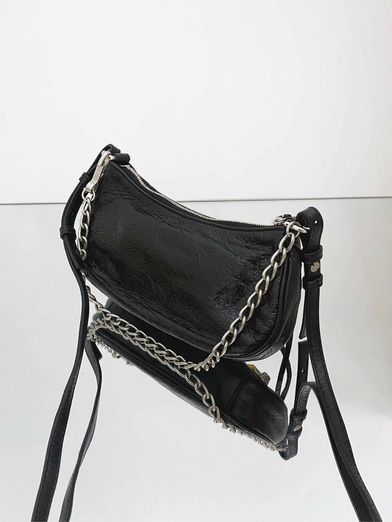 Balenciaga - Le Cagole - Calfskin leather - Black - (mini)