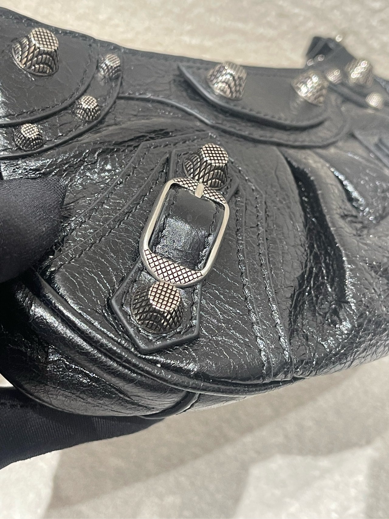 Balenciaga - Le Cagole - Calfskin leather - Black - (mini)