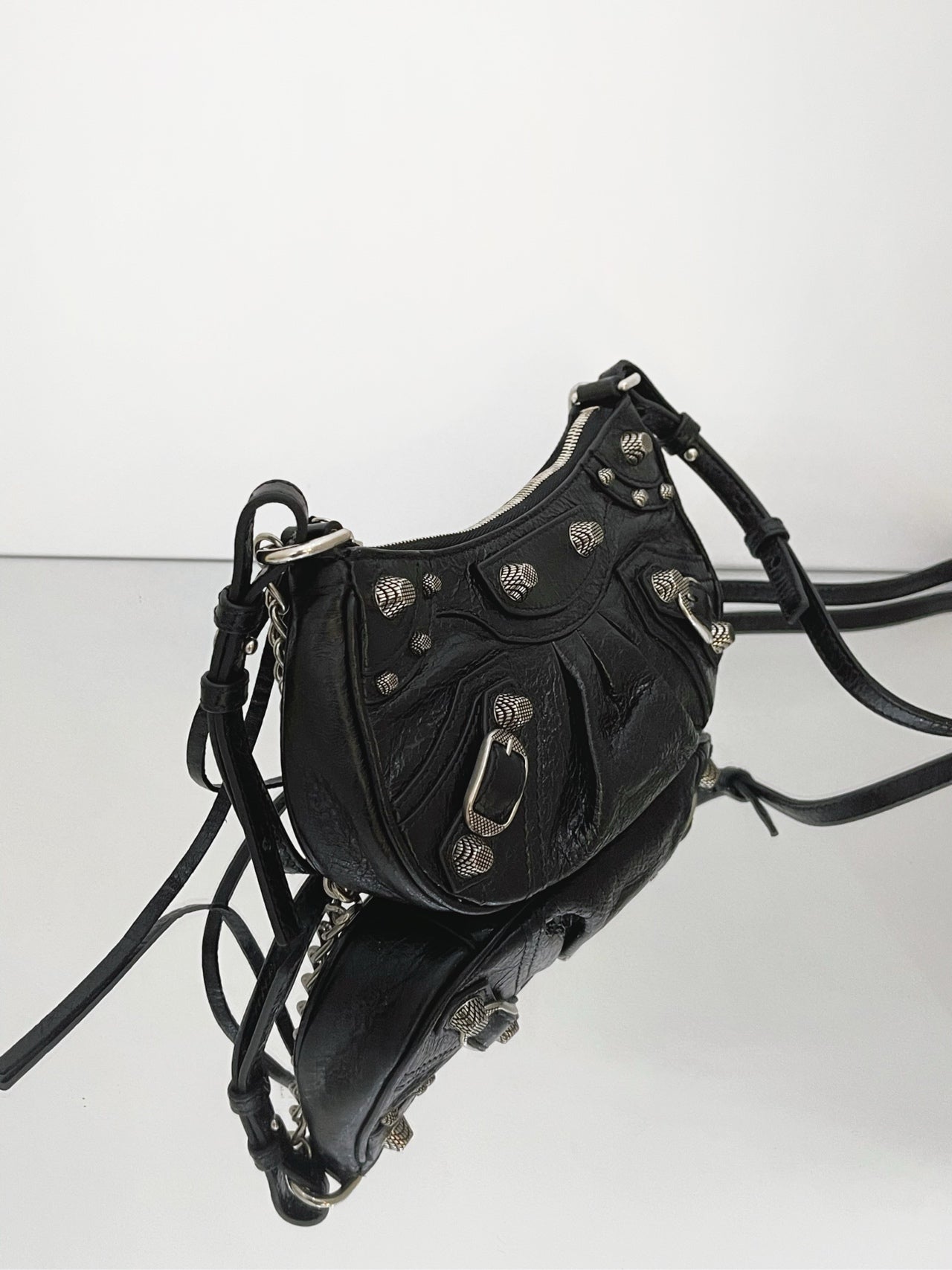 Balenciaga - Le Cagole - Calfskin leather - Black - (mini)