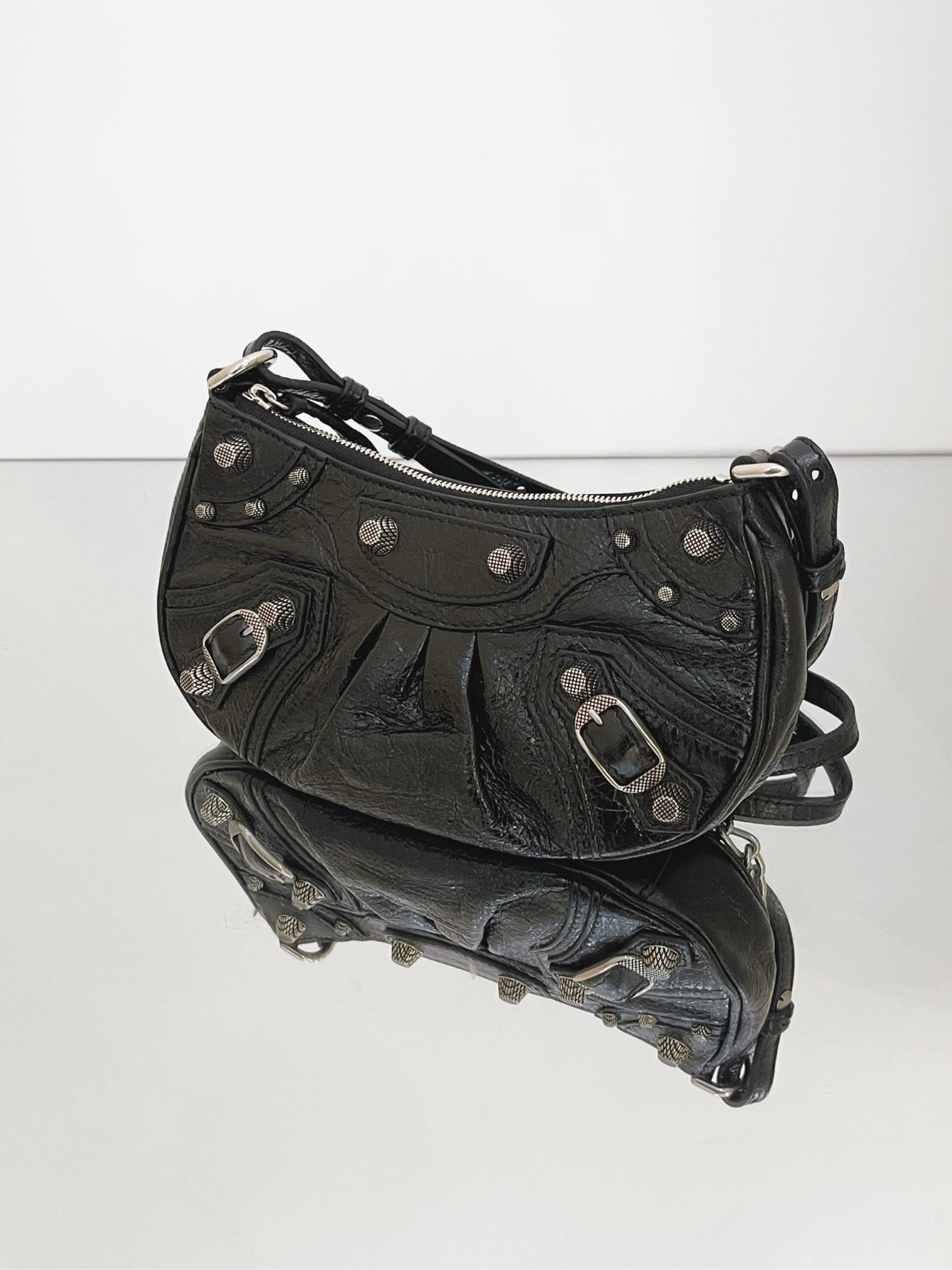 Balenciaga - Le Cagole - Calfskin leather - Black - (mini)