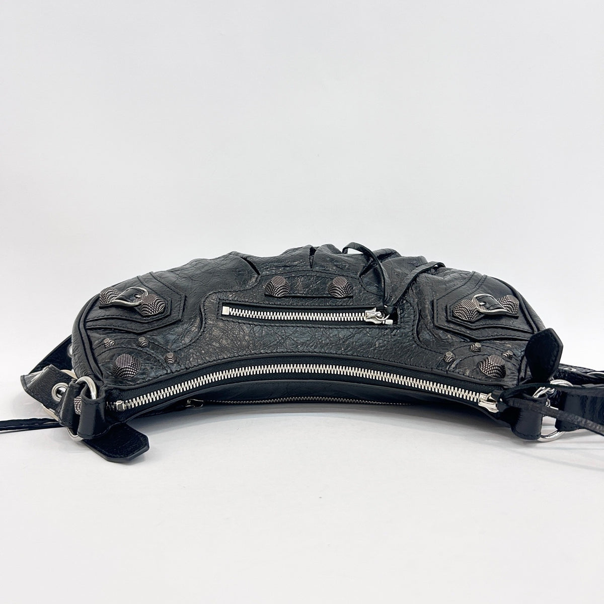 Balenciaga - Le Cagole Crossbody Bag - Leather - Black - (small)