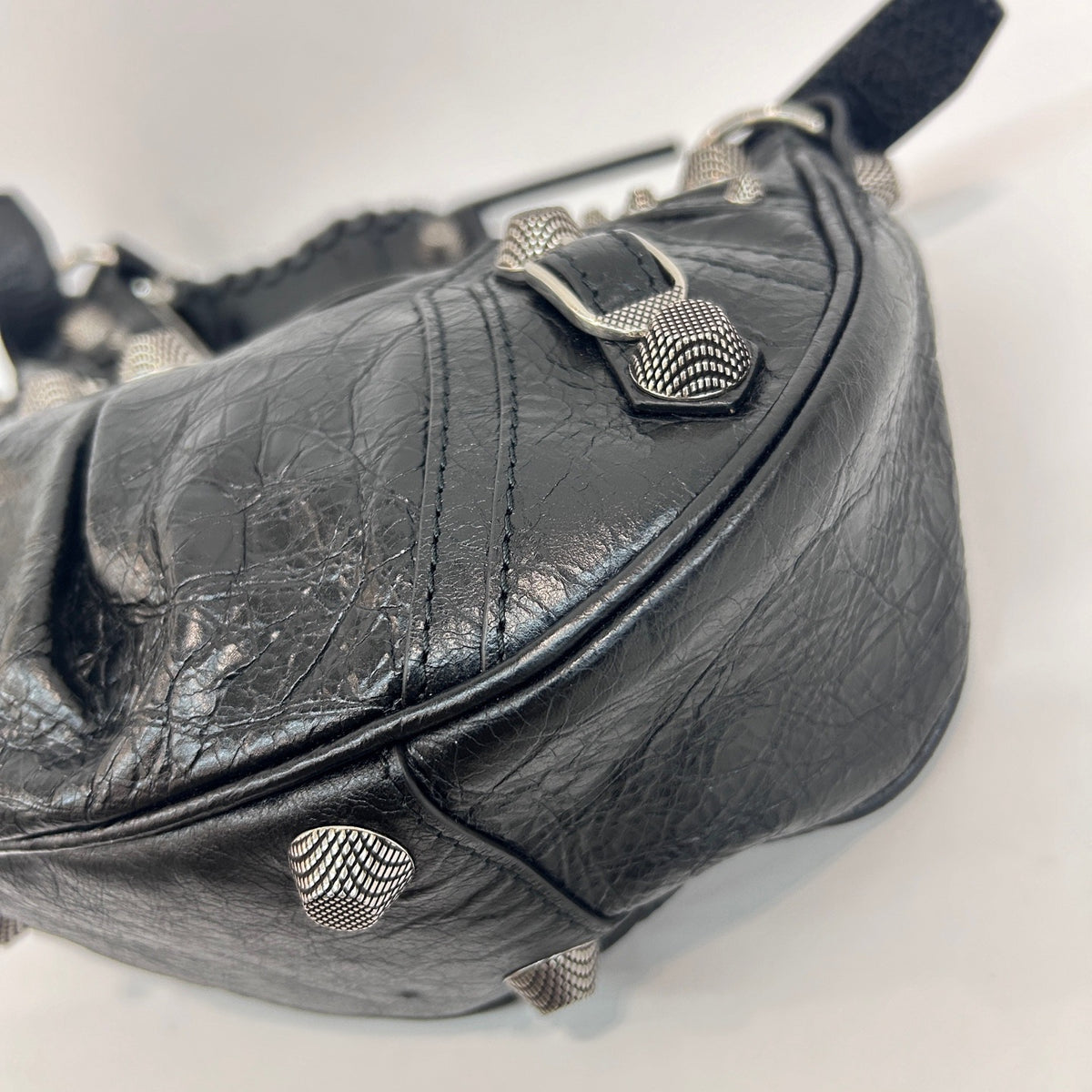 Balenciaga - Le Cagole Crossbody Bag - Leather - Black - (small)