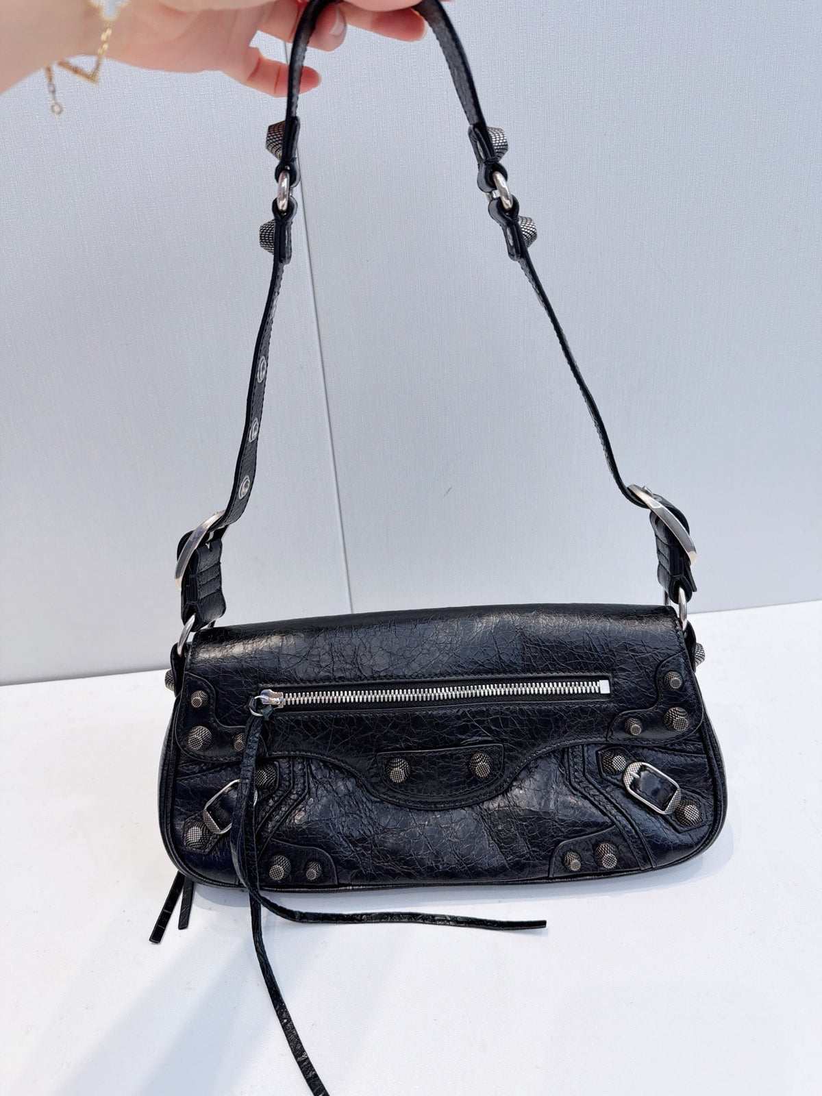 Balenciaga - Le Cagole - Leather - Black - (Medium)