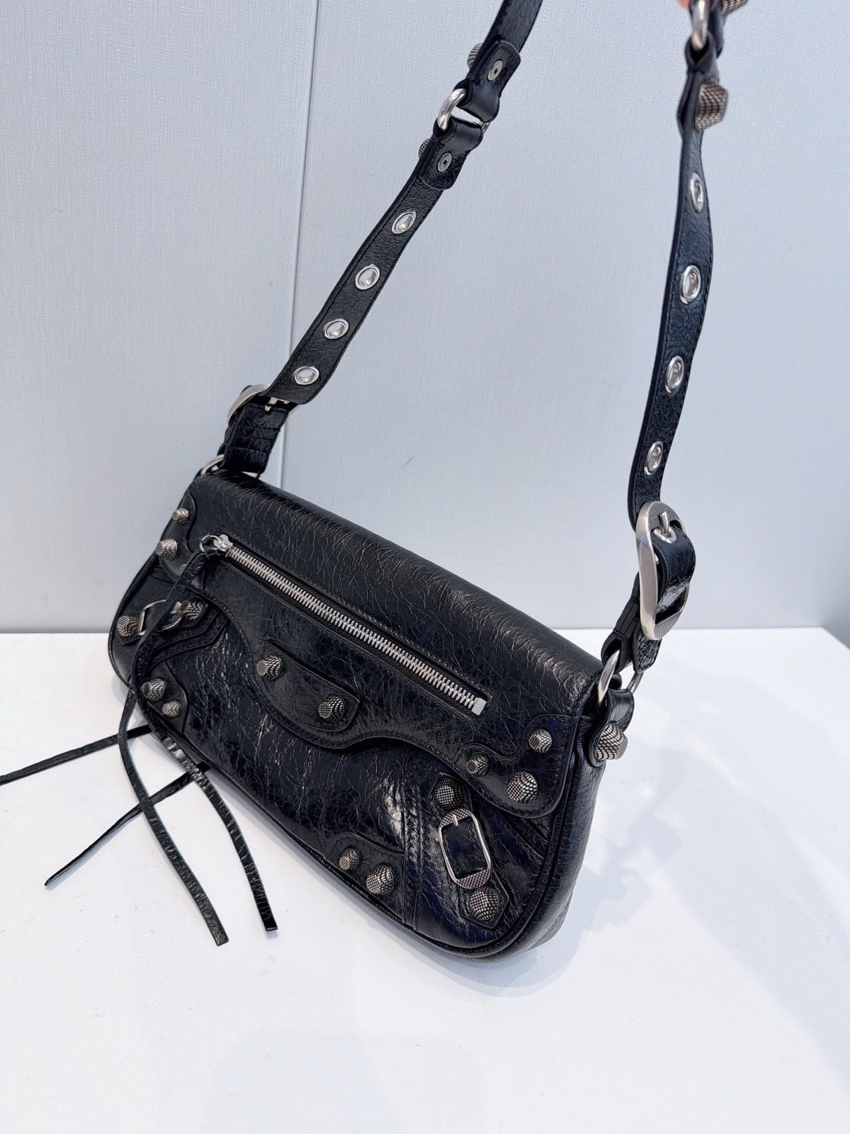 Balenciaga - Le Cagole - Leather - Black - (Medium)