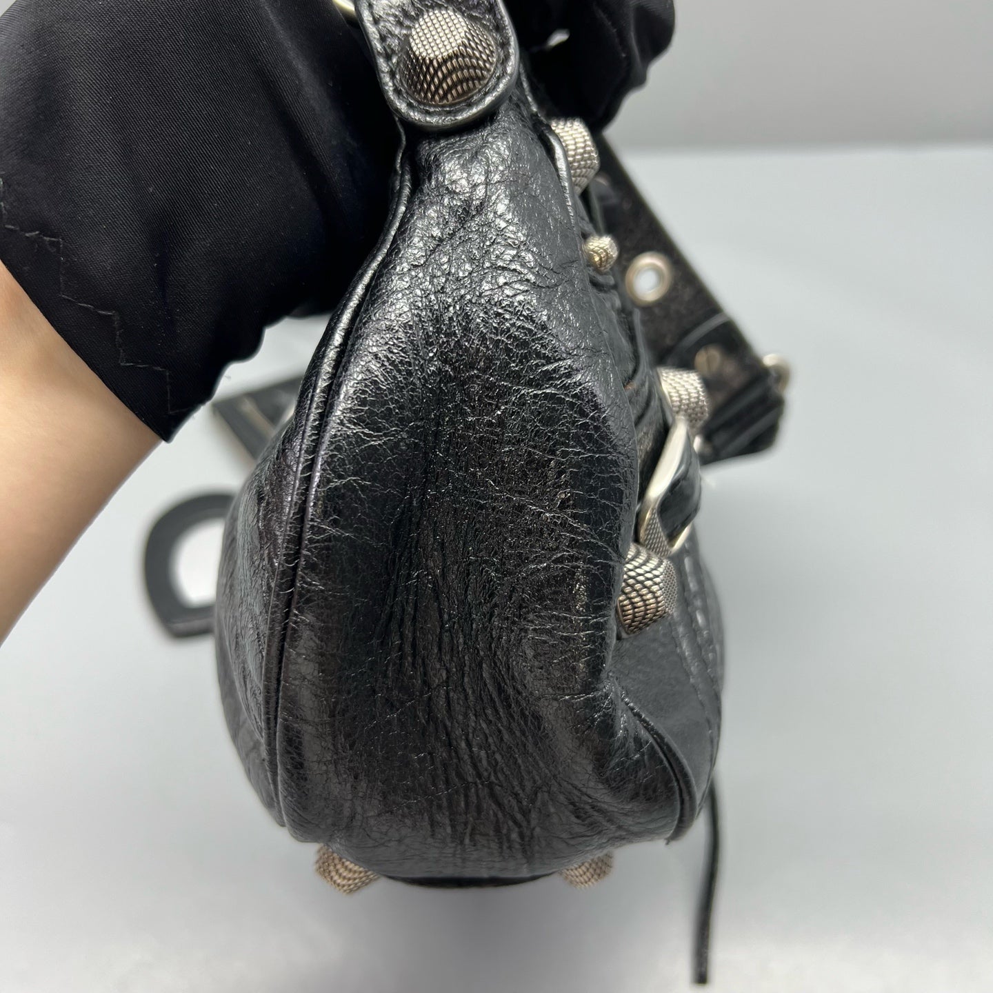 Balenciaga - Le Cagole - Leather - Black - (medium)