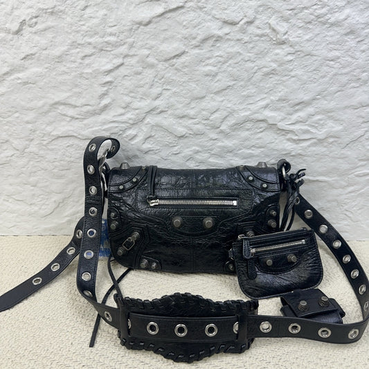 Balenciaga - Le Cagole - Leather - Black - (mini)