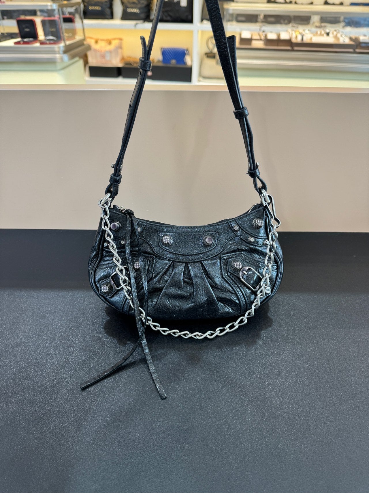 Balenciaga - Le Cagole - Leather - Black - (mini)