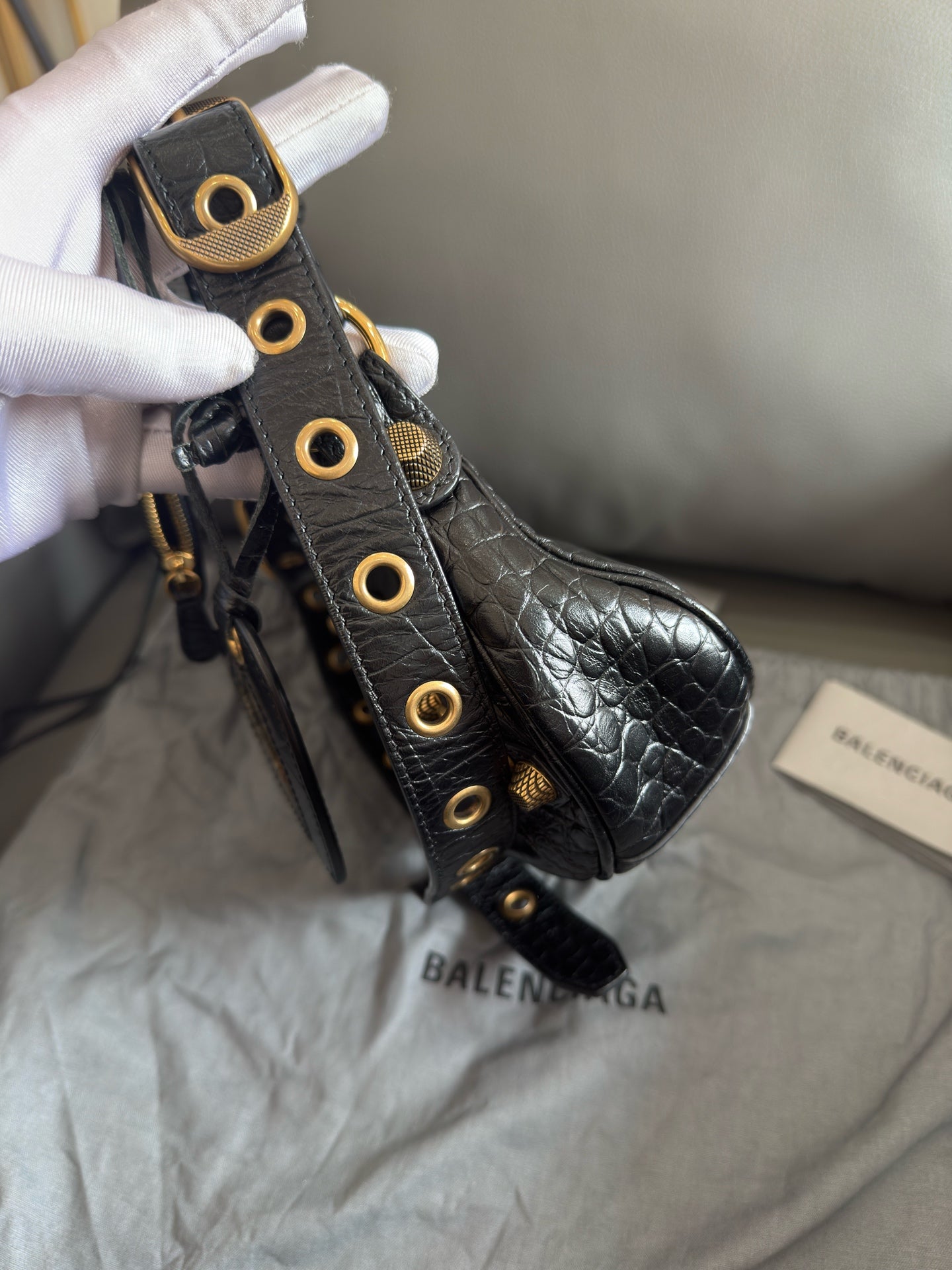 Balenciaga - Le Cagole - Leather - Black - (mini)