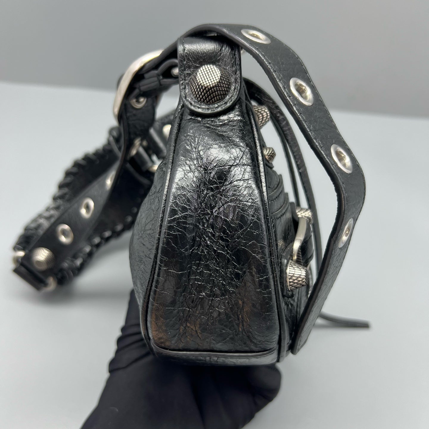 Balenciaga - Le Cagole - Leather - Black - (mini)