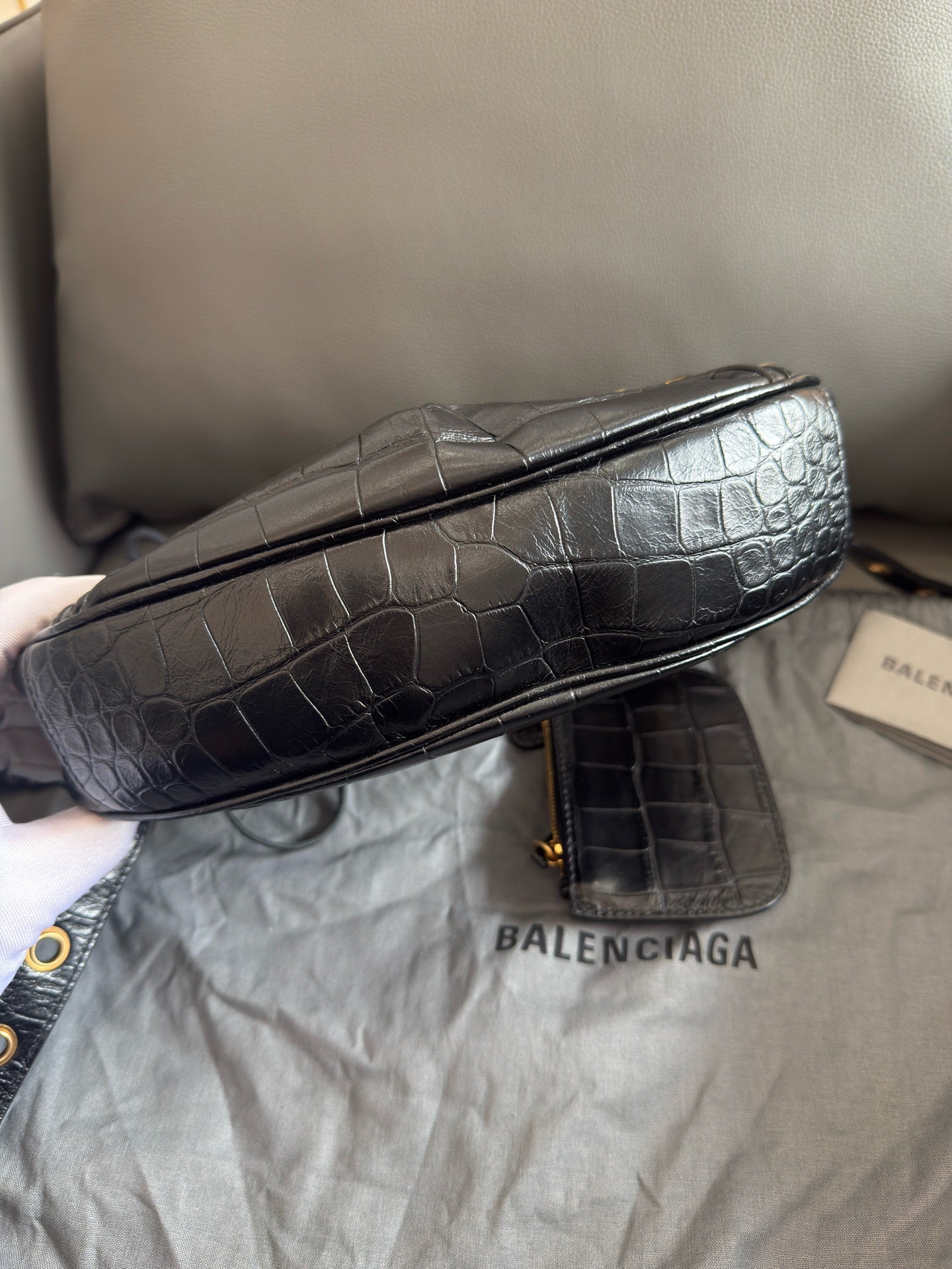 Balenciaga - Le Cagole - Leather - Black - (mini)