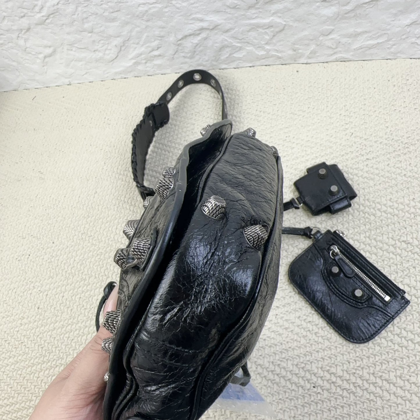 Balenciaga - Le Cagole - Leather - Black - (mini)