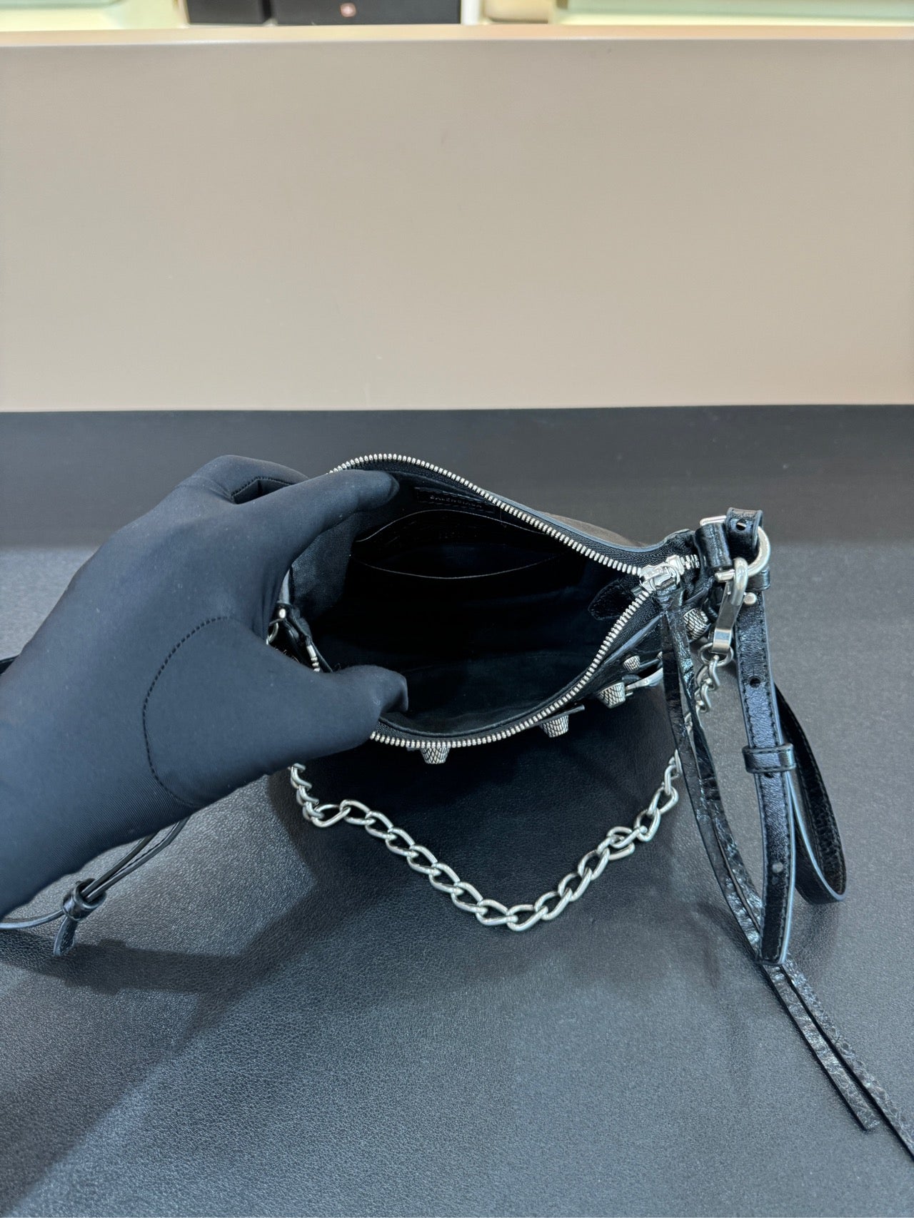 Balenciaga - Le Cagole - Leather - Black - (mini)