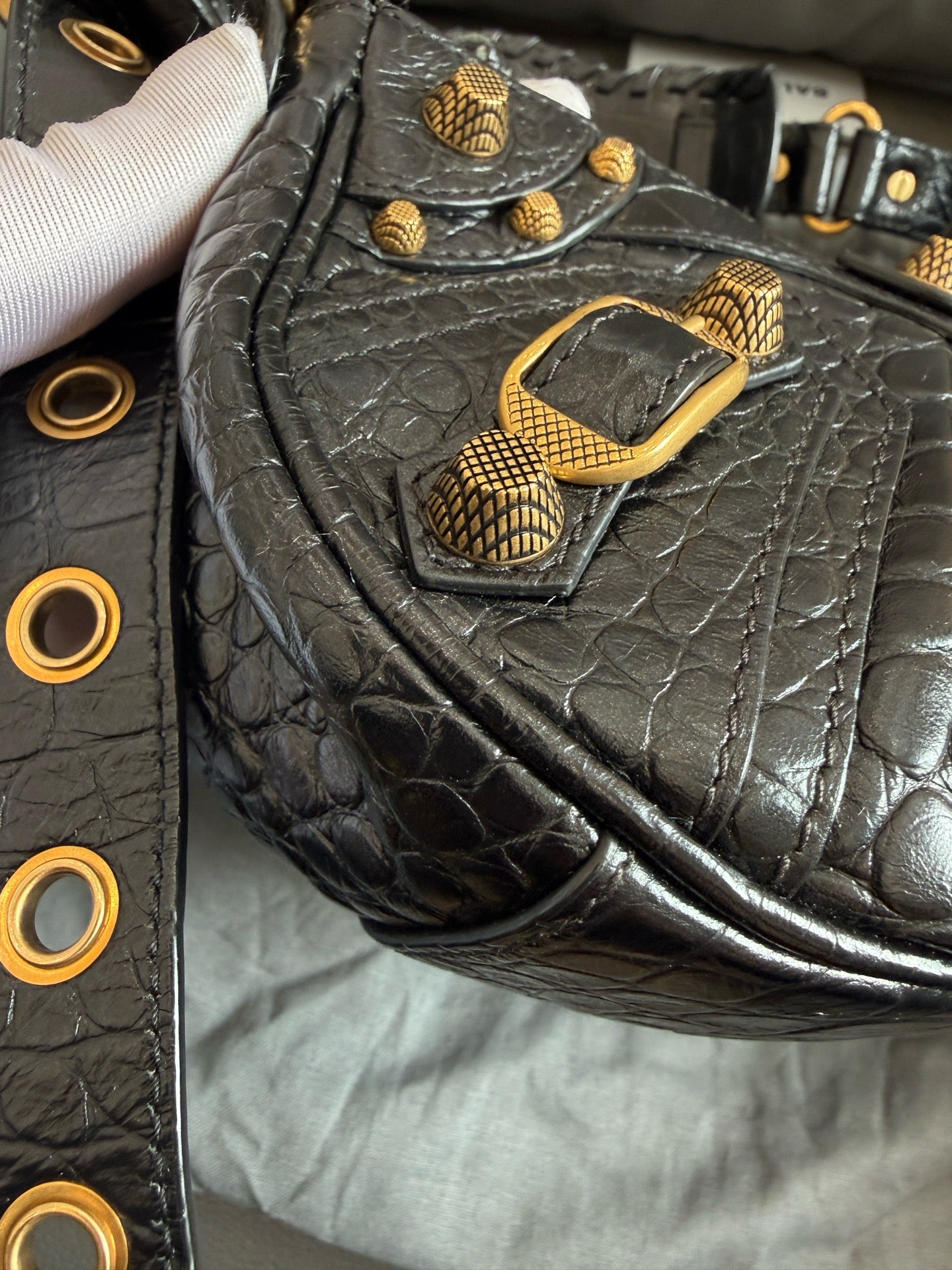 Balenciaga - Le Cagole - Leather - Black - (mini)