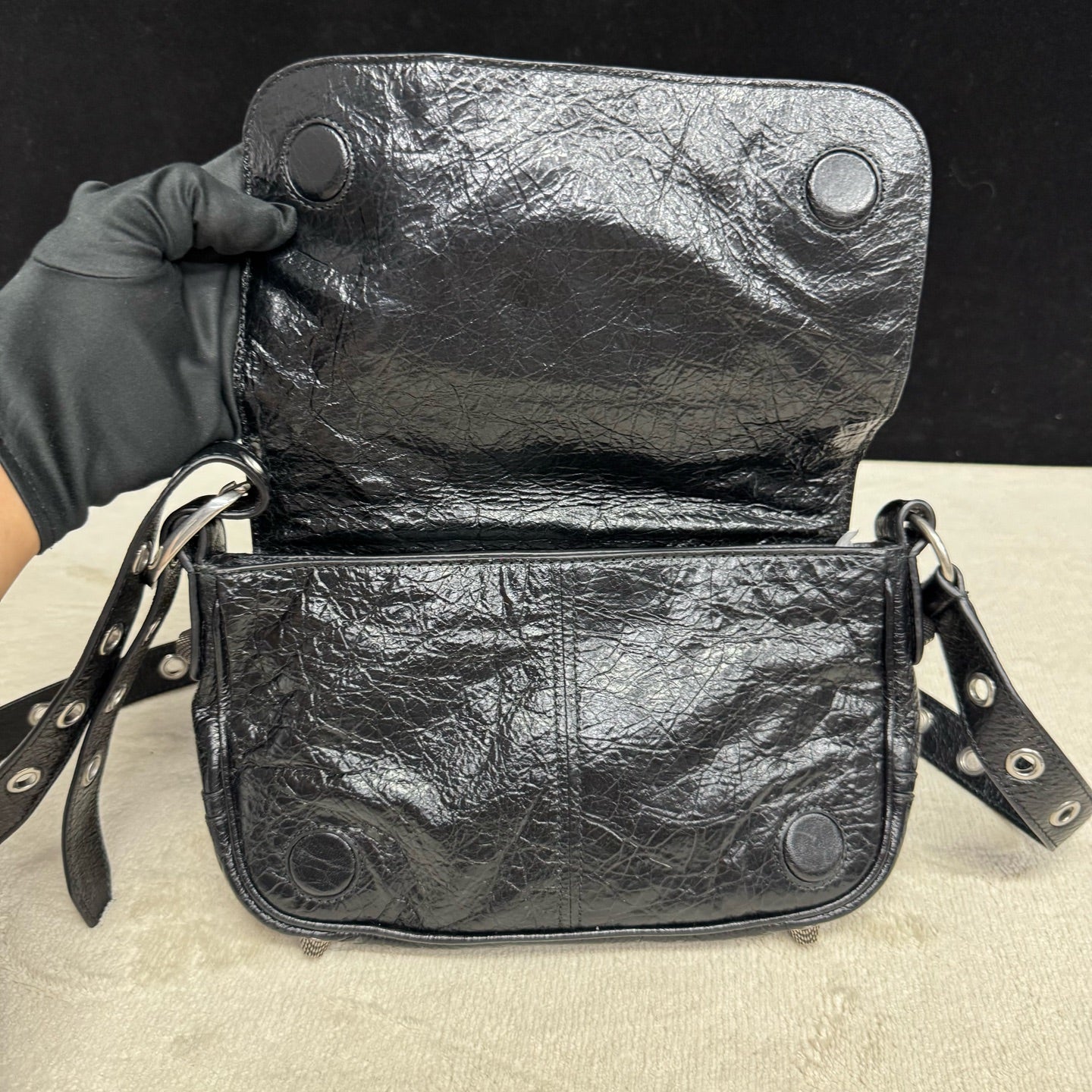 Balenciaga - Le Cagole - Leather - Black - (mini)