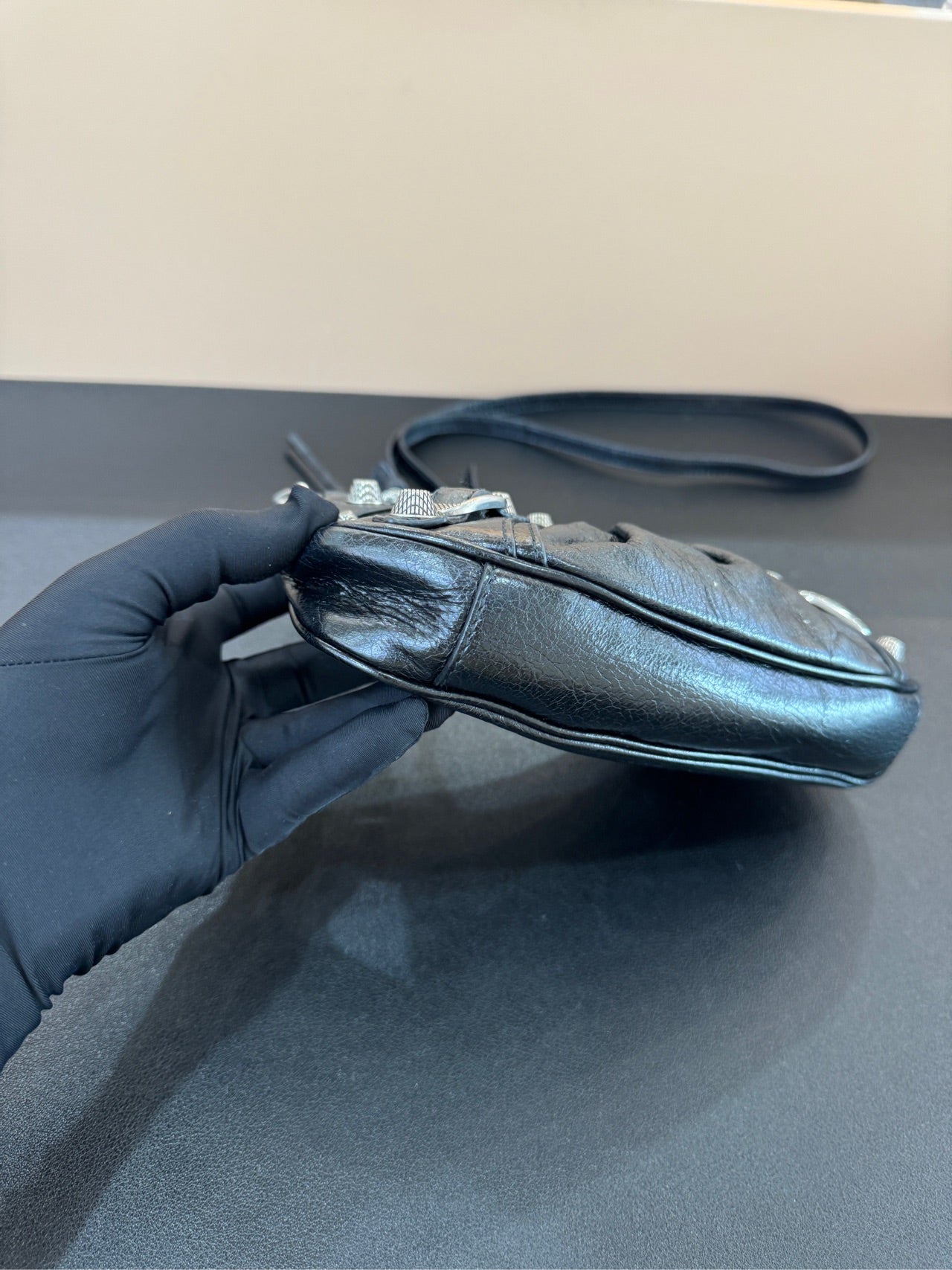 Balenciaga - Le Cagole - Leather - Black - (mini)