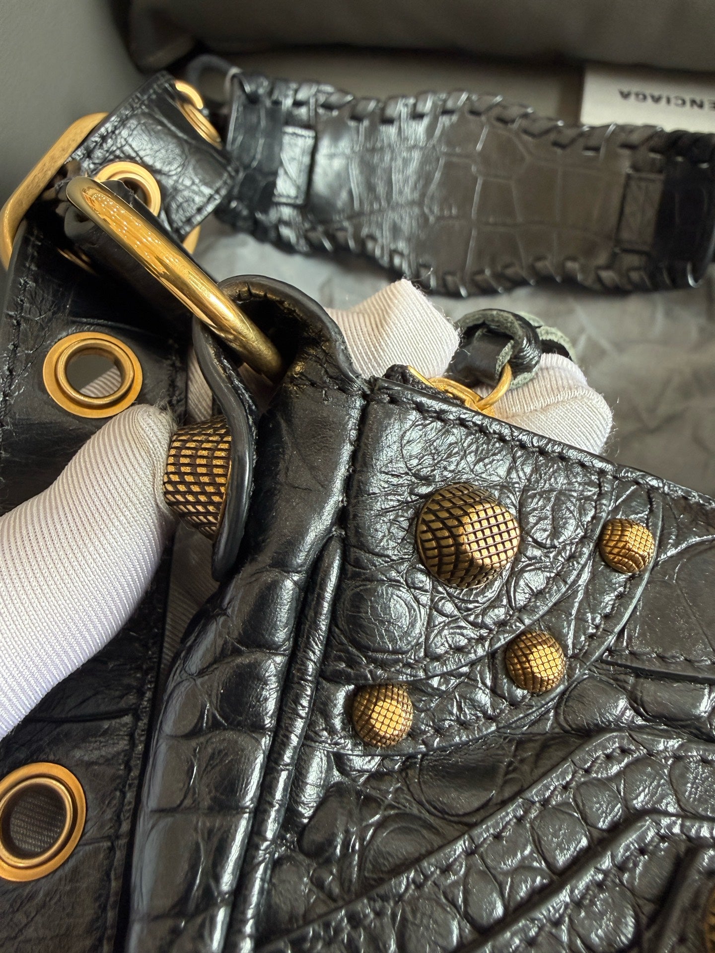 Balenciaga - Le Cagole - Leather - Black - (mini)