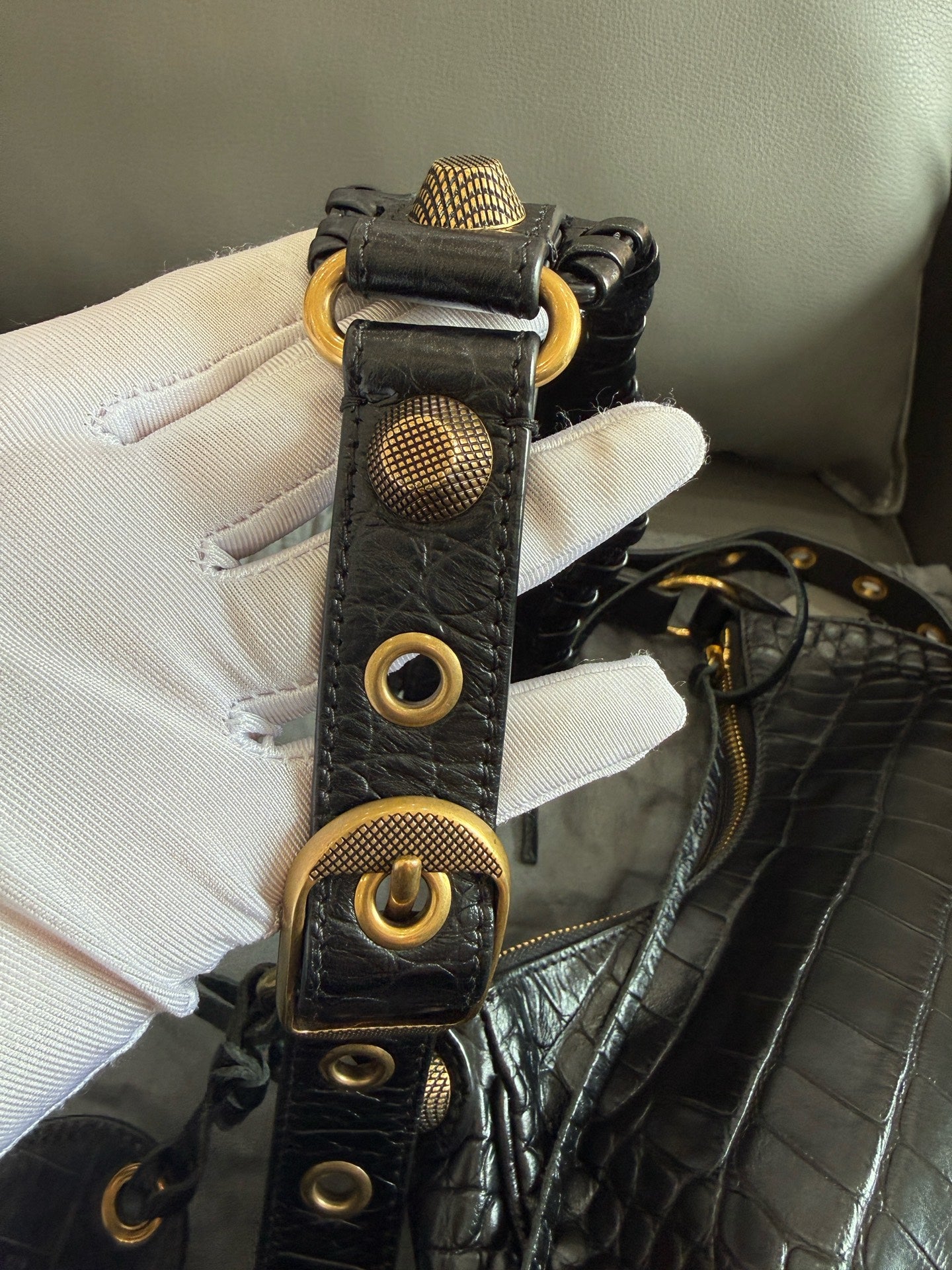 Balenciaga - Le Cagole - Leather - Black - (mini)