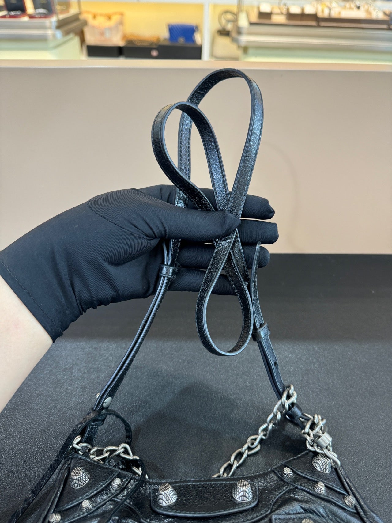 Balenciaga - Le Cagole - Leather - Black - (mini)