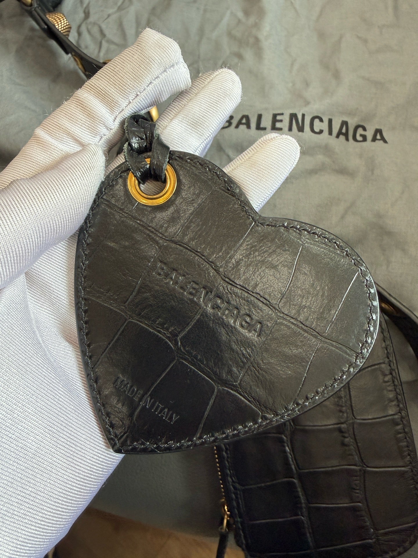 Balenciaga - Le Cagole - Leather - Black - (mini)