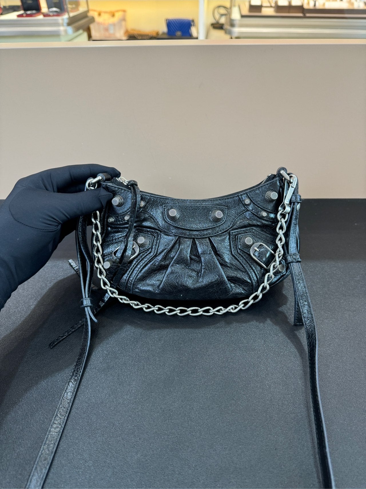 Balenciaga - Le Cagole - Leather - Black - (mini)