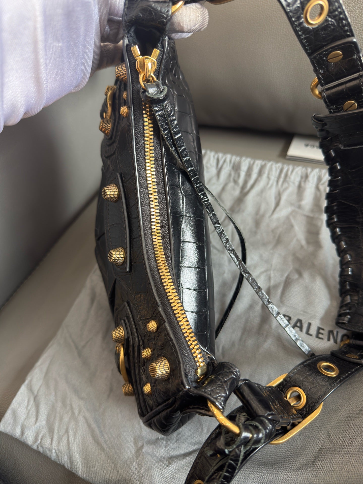Balenciaga - Le Cagole - Leather - Black - (mini)