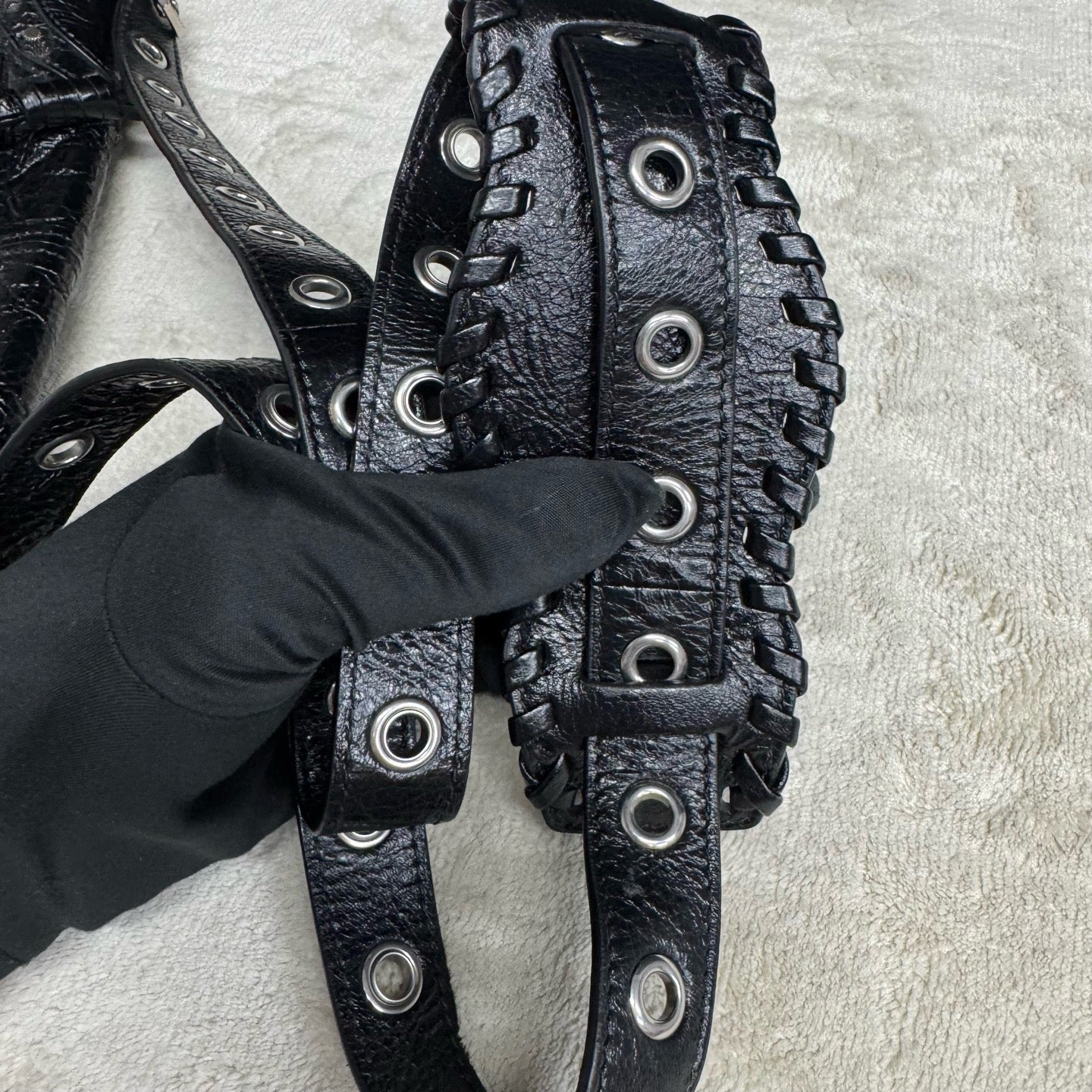 Balenciaga - Le Cagole - Leather - Black - (mini)