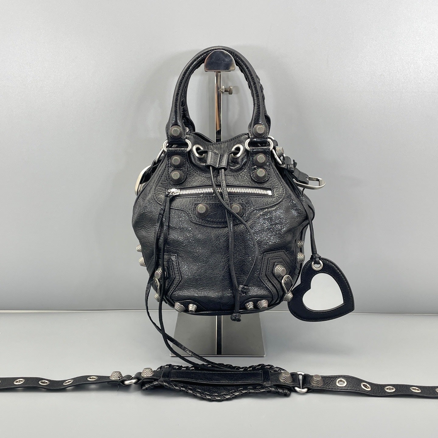 Balenciaga - Le Cagole - Leather - Black - (small)