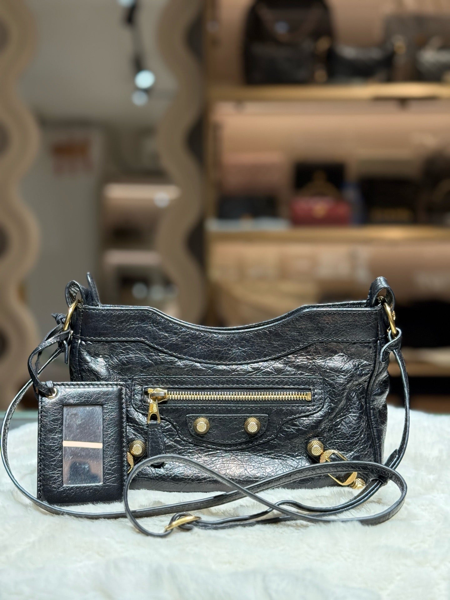 Balenciaga - Le Cagole - Leather - Black - (small)