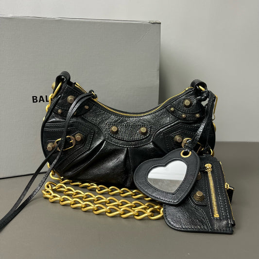 Balenciaga - Le Cagole - Leather - Black - (Small)