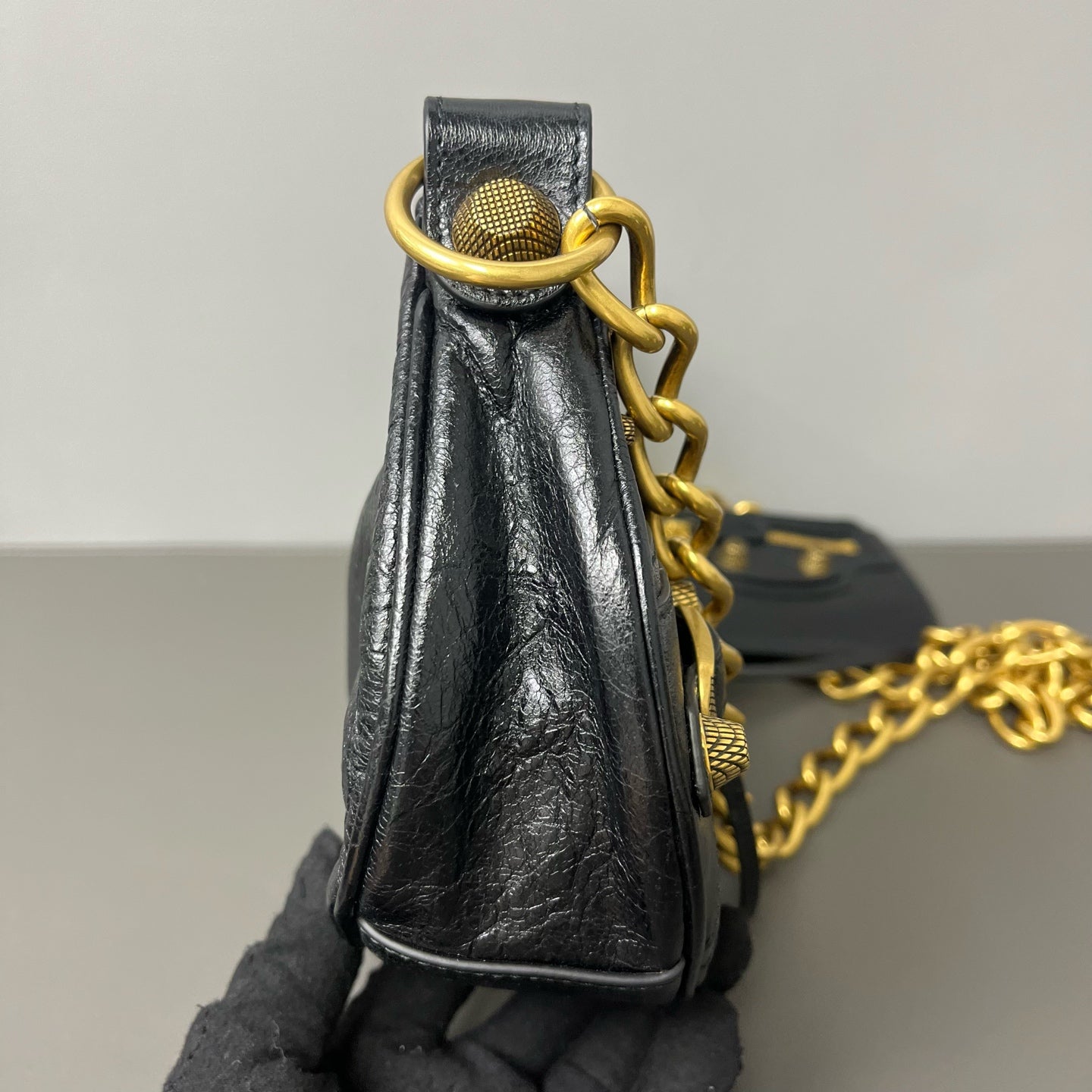 Balenciaga - Le Cagole - Leather - Black - (Small)