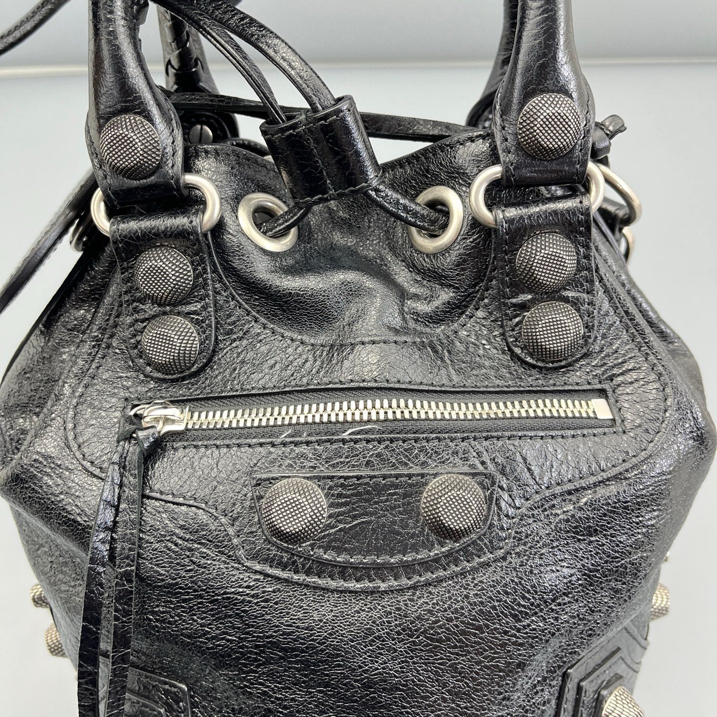 Balenciaga - Le Cagole - Leather - Black - (small)