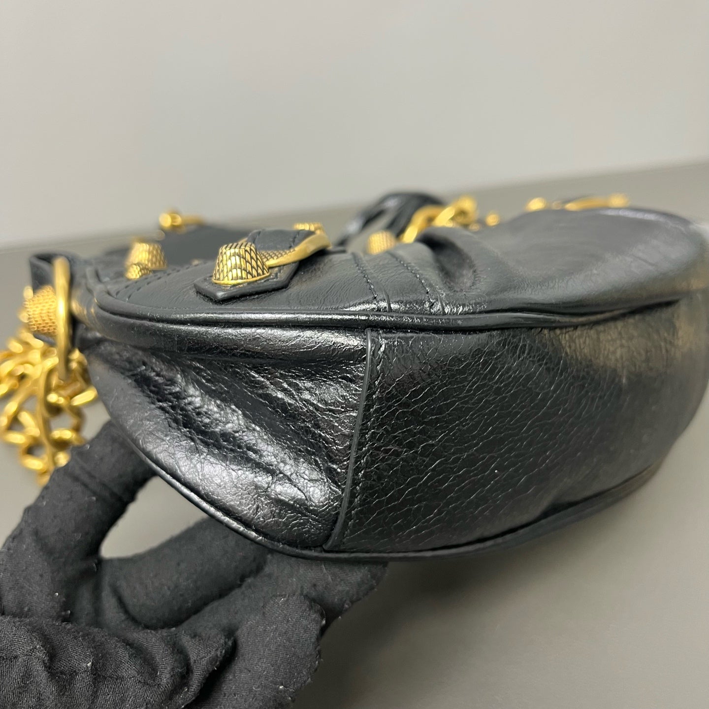 Balenciaga - Le Cagole - Leather - Black - (Small)