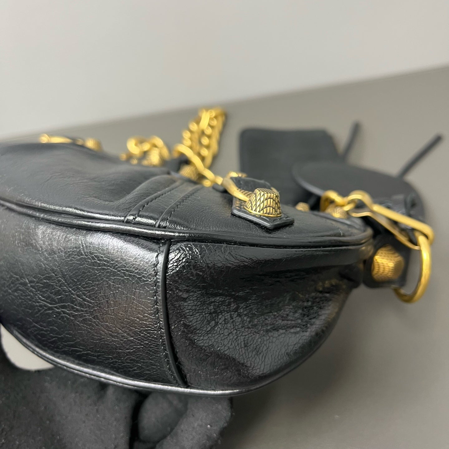 Balenciaga - Le Cagole - Leather - Black - (Small)